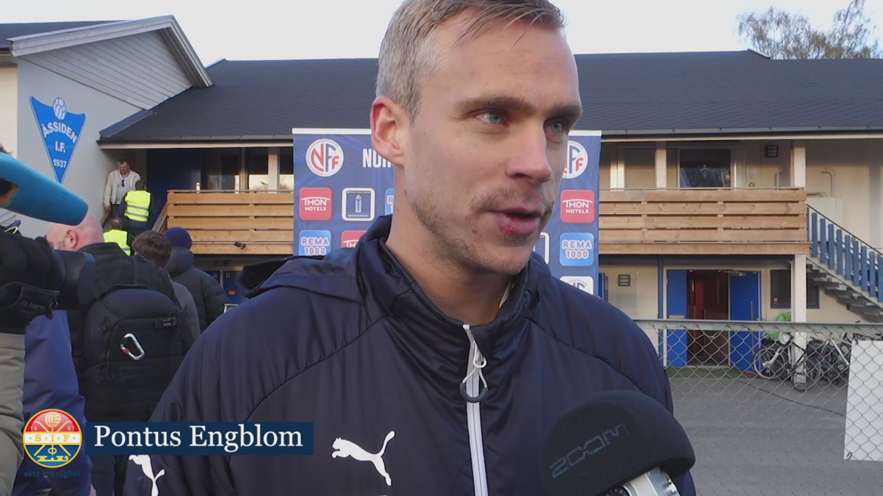 Pontus Engblom åpnet målkontoen